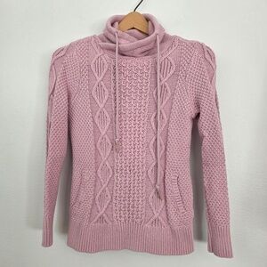 Women's Signature Cotton Funnelneck Sweater - XS